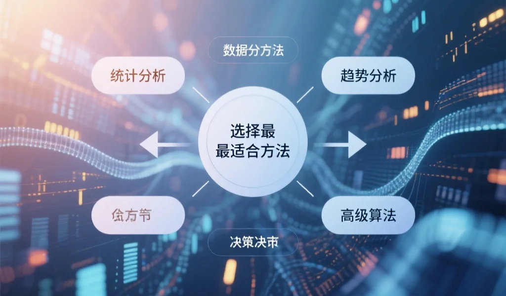 数据分析方法选择流程图